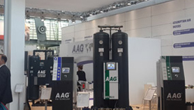 AAG Makine hat mit ihren neuen Produkten auf der Hannover Messe 2015 vertreten.